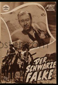 9s867 SEARCHERS Das Neue German program '56 different images of John Wayne, Hunter & Wood, John Ford