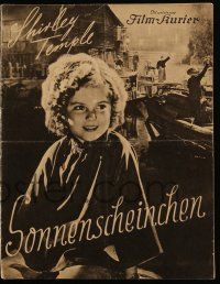 9s046 STOWAWAY German program '37 different images of Shirley Temple, Alice Fay & Robert Young!