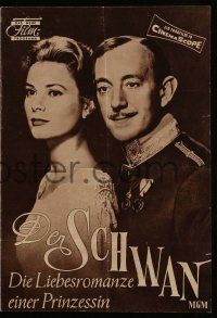 9s906 SWAN Das Neue German program '56 different images of beautiful Grace Kelly & Alec Guinness!