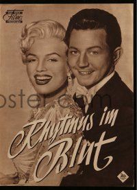 9s931 THERE'S NO BUSINESS LIKE SHOW BUSINESS Das Neue German program '55 different Marilyn Monroe!