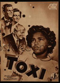 9s949 TOXI German program '52 story of 1 of 3,000 mixed race children left by black G.I.s in WWII!