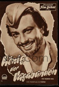 9s964 VAGABOND KING German program '56 Michael Curtiz, pretty Kathryn Grayson, Oreste, different!