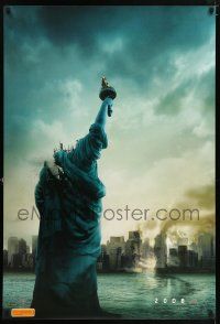 9t029 CLOVERFIELD teaser DS Aust 1sh '08 destroyed New York & Lady Liberty decapitated!