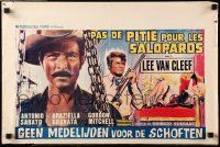 9t475 BEYOND THE LAW Belgian '67 cool image of smoking cowboy Lee Van Cleef!