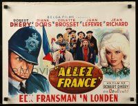 9t488 COUNTERFEIT CONSTABLE Belgian '66 Robert Dhery, French comedy, Diana Dors cameo!