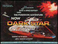 9t414 DARK STAR British quad 1978 John Carpenter & Dan O'Bannon, the spaced out odyssey!