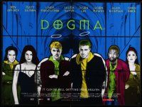 9t416 DOGMA DS British quad '99 Kevin Smith, Ben Affleck, Matt Damon, sexy Linda Fiorentino!