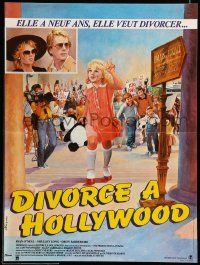 9t779 IRRECONCILABLE DIFFERENCES French 15x21 '84 Ryan O'Neal, Shelley Long, young Drew Barrymore!