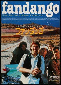 9t897 FANDANGO Japanese '85 different images of college buddies Kevin Costner & Judd Nelson!