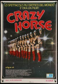 9t349 CRAZY HORSE DE PARIS Turkish '77 Crazy Horse de Paris, sexy mostly naked strippers!