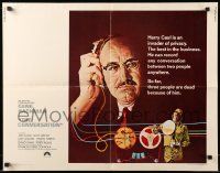 9w490 CONVERSATION int'l 1/2sh '74 Hackman is an invader of privacy, Francis Ford Coppola directed!
