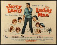9w663 LADIES MAN 1/2sh '61 Jerry Lewis lives it up & laughs it up, screwball comedy!