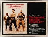 9w681 LEGEND OF NIGGER CHARLEY int'l 1/2sh '72 slave to outlaw Fred Williamson ain't running no more