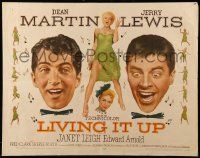 9w692 LIVING IT UP 1/2sh '54 sexy Sheree North, Janet Leigh, wacky Dean Martin & Jerry Lewis!