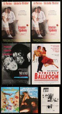 9x304 LOT OF 6 UNFOLDED GERMAN A3 POSTERS '90s great images from a variety of different movies!