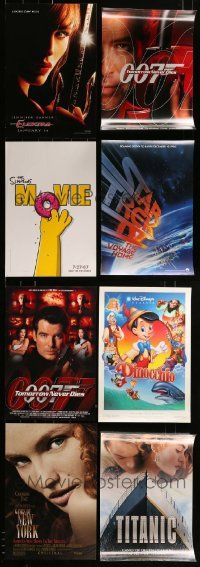 9x332 LOT OF 8 UNFOLDED MINI POSTERS '80s-00s great images from a variety of different movies!