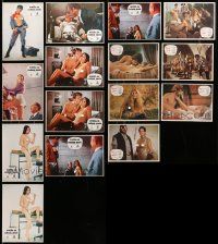 9x024 LOT OF 15 SEXPLOITATION YUGOSLAVIAN LOBBY CARDS '60s great sexy images with nudity!