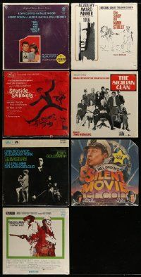 9x165 LOT OF 7 SHRINK-WRAPPED MOVIE SOUNDTRACK RECORDS '60s-70s a variety of movie music!