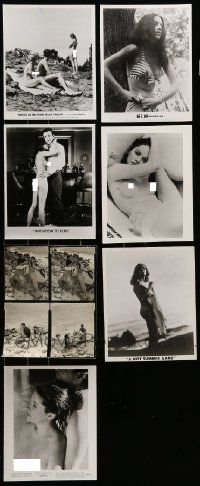 9x027 LOT OF 7 SEXPLOITATION 8X10 STILLS '60s-70s sexy movie images with some nudity!
