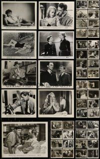 9x185 LOT OF 73 HAMMER AND LIPPERT MOVIE 8X10 STILLS '50s scenes from a variety of movies!