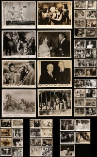 9x189 LOT OF 53 8X10 STILLS '40s-70s great scenes & portraits from a variety of different movies!