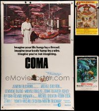 9x255 LOT OF 3 40x60s '70s Silent Running, Coma, Buffalo Bill and the Indians!