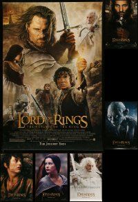 9x486 LOT OF 6 UNFOLDED SINGLE-SIDED 27X40 LORD OF THE RINGS: THE RETURN OF THE KING ONE-SHEETS '03