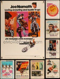 9x267 LOT OF 9 30X40S '60s-70s great images from a variety of different movies!