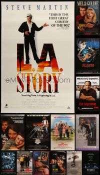 9x346 LOT OF 18 UNFOLDED VIDEO POSTERS '90s great images from a variety of different movies!
