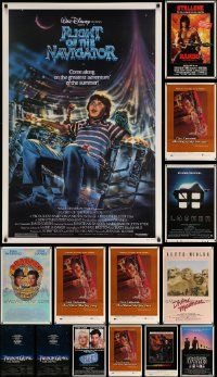 9x467 LOT OF 16 UNFOLDED SINGLE-SIDED 27X40 ONE-SHEETS '80s a variety of movie images!