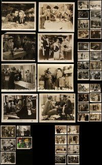9x195 LOT OF 45 8X10 STILLS '40s-50s great scenes from a variety of different movies!