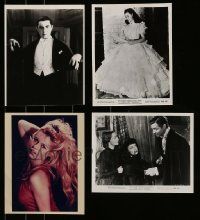 9x374 LOT OF 4 COLOR AND BLACK & WHITE REPRO 8X10 STILLS '80s Dracula, Brigitte Bardot, GWTW!