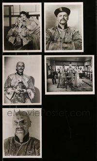 9x373 LOT OF 5 ADVENTURES OF FU MANCHU REPRO 8X10 STILLS '70s cool scenes from the television series