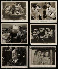 9x239 LOT OF 6 8X10 STILLS '40s great scenes from a variety of different movies!
