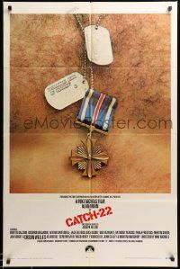 9y138 CATCH 22 1sh '70 directed by Mike Nichols, based on the novel by Joseph Heller!