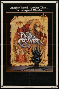 9y200 DARK CRYSTAL 1sh '82 Jim Henson & Frank Oz, Richard Amsel fantasy art!