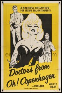 9y236 DOCTORS FROM OH! COPENHAGEN 1sh '70 a masterful prescription for sexual enlightenment!