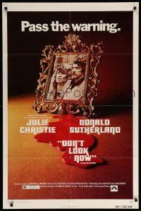 9y244 DON'T LOOK NOW 1sh '74 Julie Christie, Donald Sutherland, directed by Nicolas Roeg!
