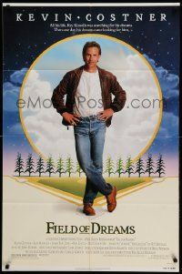 9y303 FIELD OF DREAMS 1sh '89 Kevin Costner baseball classic, if you build it, they will come!