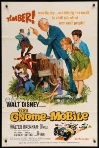 9y358 GNOME-MOBILE style B 1sh '67 Walt Disney fantasy, Walter Brennan, Tom Lowell, Matthew Garber