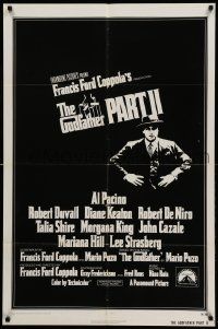 9y360 GODFATHER PART II int'l 1sh '74 Al Pacino in Francis Ford Coppola classic crime sequel!