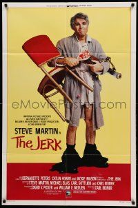 9y453 JERK int'l 1sh '79 Steve Martin is the son of a poor black sharecropper!