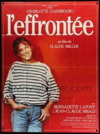 9z772 CHARLOTTE & LULU French 1p '88 Claude Miller's L'Effrontee, young Charlotte Gainsbourg!