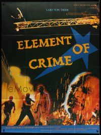 9z797 ELEMENT OF CRIME French 1p '84 Lars von Trier's Forbrydelsens Element, Danish crime!