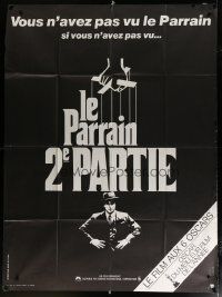 9z826 GODFATHER PART II French 1p '75 Al Pacino in Francis Ford Coppola classic crime sequel!