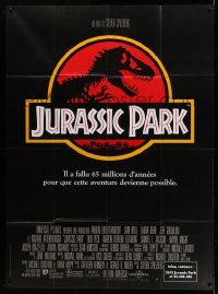 9z852 JURASSIC PARK French 1p '93 Steven Spielberg, Richard Attenborough re-creates dinosaurs!