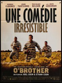 9z921 O BROTHER, WHERE ART THOU? French 1p '00 Coen Brothers, George Clooney, John Turturro!