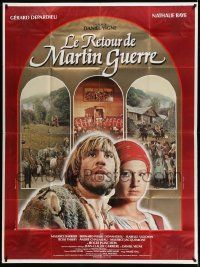 9z945 RETURN OF MARTIN GUERRE French 1p '82 Gerard Depardieu, Le retour de Martin Guerre!