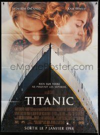 9z980 TITANIC advance French 1p '98 Leonardo DiCaprio, Kate Winslet, directed by James Cameron!