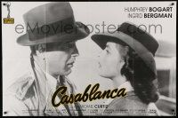 9z680 CASABLANCA French 31x46 R90s Humphrey Bogart, Ingrid Bergman, Michael Curtiz classic!